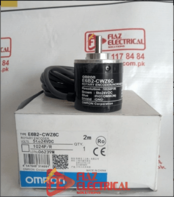 Omron 360P Incremental Rotary Encoder E6B2-CWZ6C – 5-24V DC NPN Output