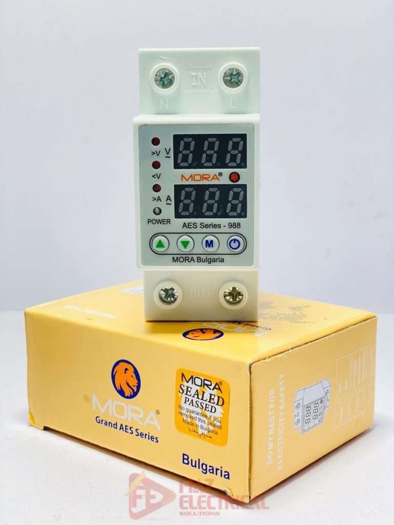 FES MORA 63A OVER AND UNDER VOLTAGE AND CURRENT PROTECTION RELAY