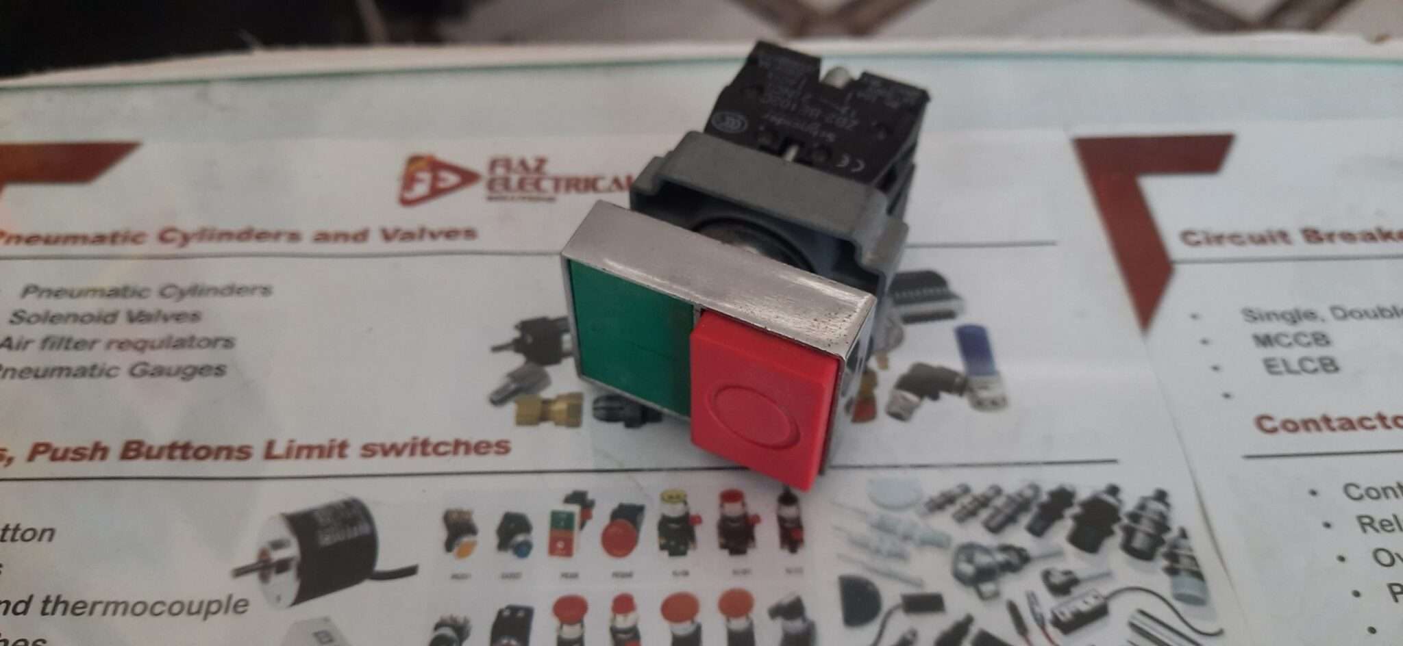 Schneider Double Push button On/OFF - Fiaz Electrical Solutions