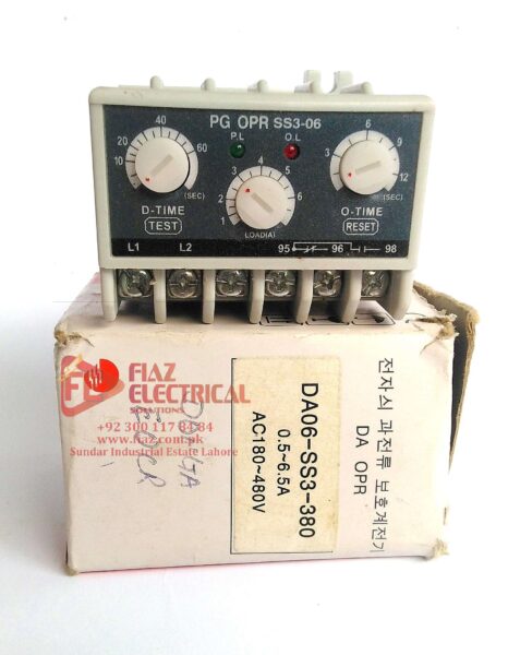 Protection Relay opr ss3-60 Pakistan