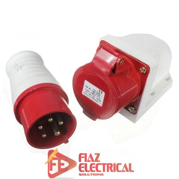 Industrial Plug Socke Male Female Set 5 Pin 63A Pakistan Fiaz