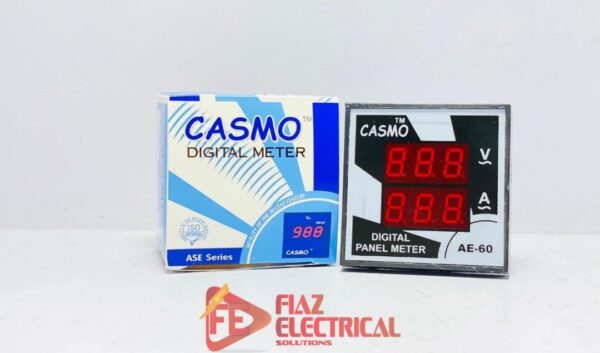 Casmo Volt and Ampere Meter 60x60 in Pakistan