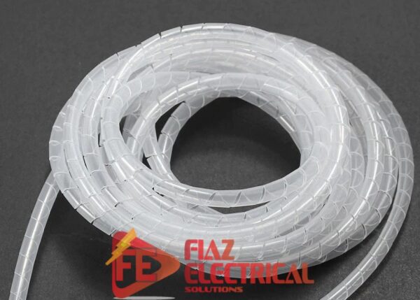 transparent spiral pipe for wiring 6mm in Pakistan