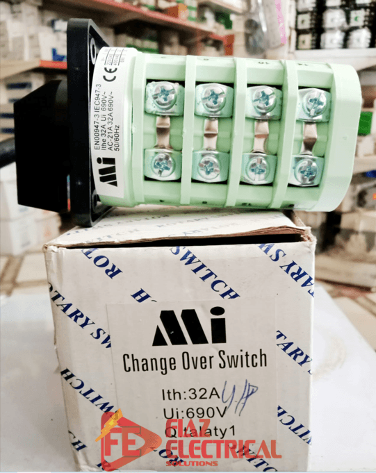 Rotary Changeover MI 4 Pole 63A in Pakistan Fiaz Electrical Solutions