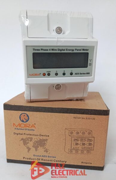 Sub Meter Digital Mora FES KWH THree Phase Meter In Pakistan Fiaz 