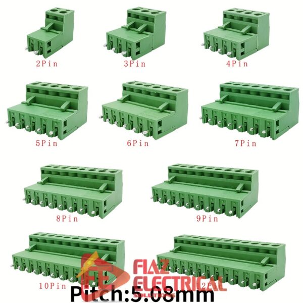 Green Pluggable Terminal Connector Pcb Mount in Pakistan