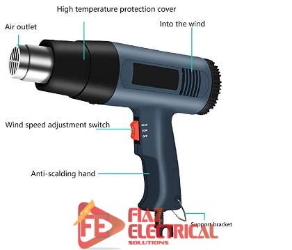 Air Heat Gun Lamination Gun SDL 8610 in Pakistan