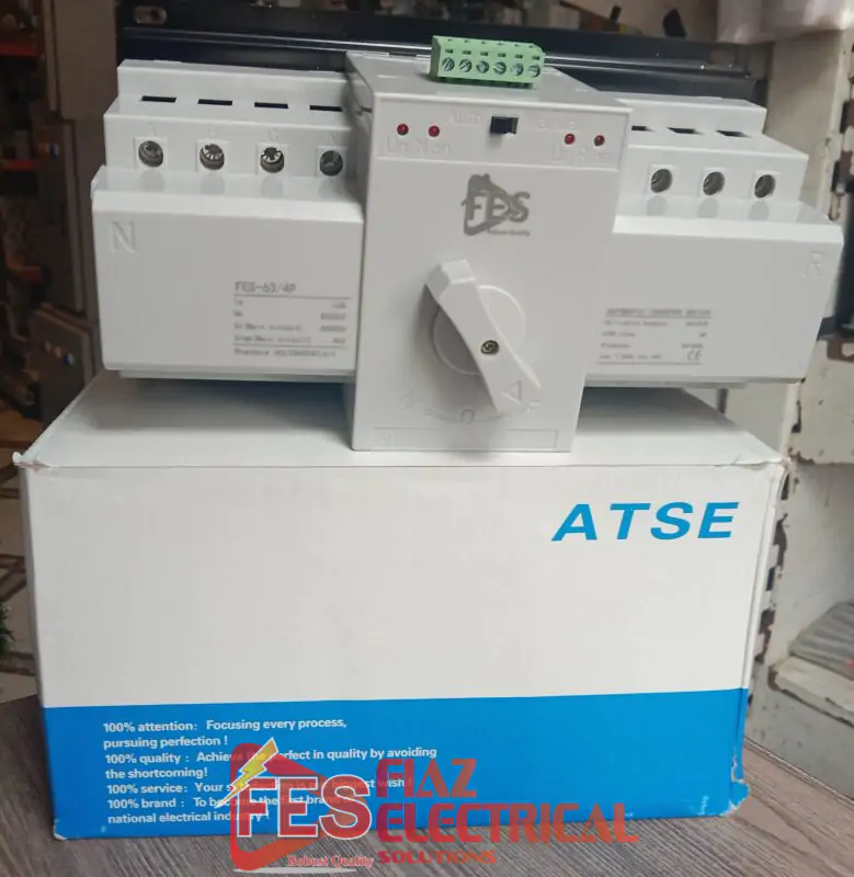 Automatic Transfer Switch ATS 4 Pole 63A FES Mora in Pakistan 1