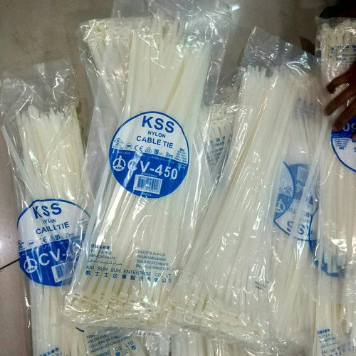KSS Cable Tie White Made by Taiwan in Pakistan