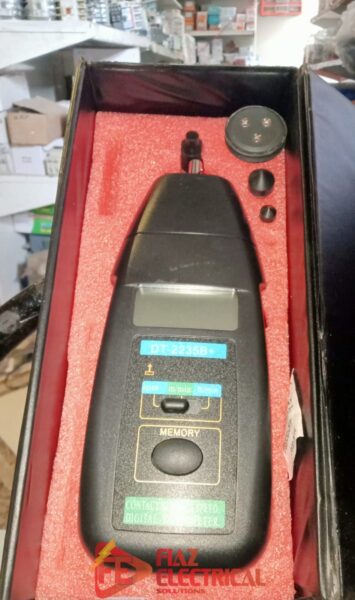 DT2235B+ Digital Tachometer RPM Meter Wheel type in Pakistan