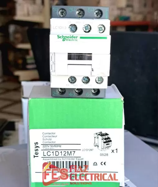 Schneider LC1 D12 Magnetic Contactor New 3 Pole in Pakistan