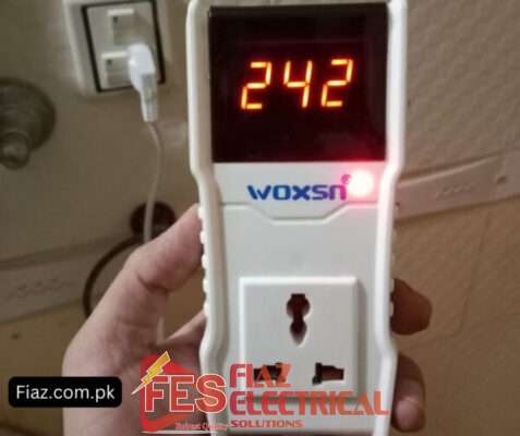 Muhafiz Over Under Voltage Protection with Volt Meter and 3 Minute Delay in pakistan