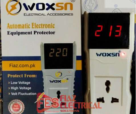 Muhafiz Over Under Voltage Protection with Volt Meter and 3 Minute Delay in pakistan