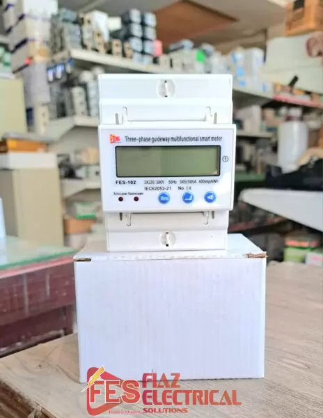 FES ENERGY METER ENERGY ANALYZER WITH RS485 MODBUS RTU FOR PLC WITH SCADA IN PAKISTAN