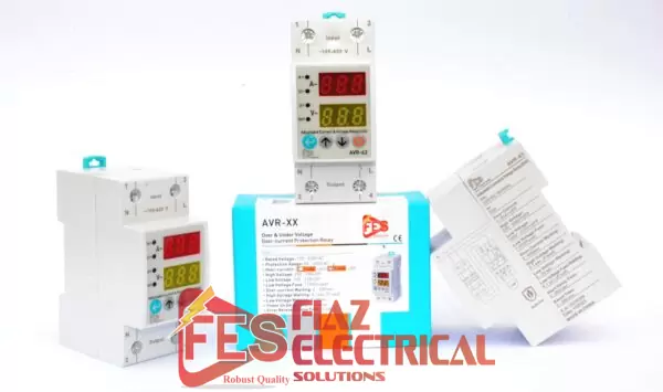 FES 63A OVER AND UNDER VOLTAGE AND CURRENT PROTECTION RELAY PAKISTAN