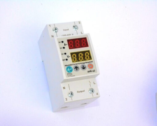 FES 63A OVER AND UNDER VOLTAGE AND CURRENT PROTECTION RELAY PAKISTAN