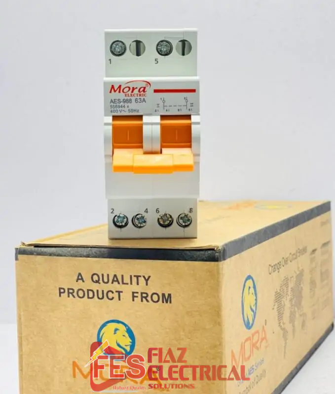 Mora Breaker Type Changeover Switch 63Amp in Pakistan