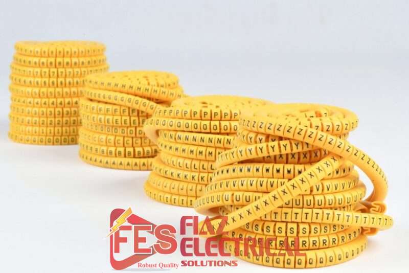 Numbering Tags Alphabets for Wire 4mm to 6mm in Pakistan