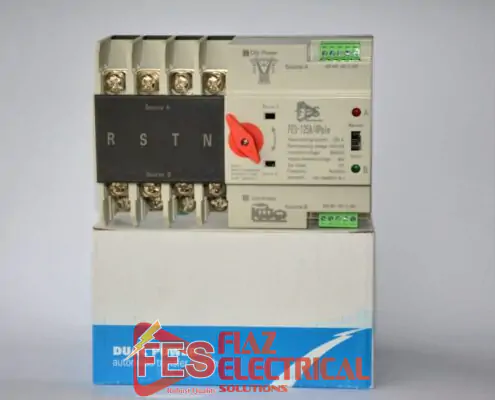 ATS Switch 125A Din Rail 4 Pole Type FES in Pakistan