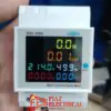 TOMZN 6 IN1 din rail AC 220V 100A Voltage Current KWH Electric energy meter with Frequency and Power Factor