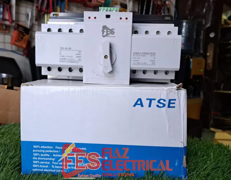 Automatic Transfer Switch ATS 4 Pole 63A FES Mora in Pakistan