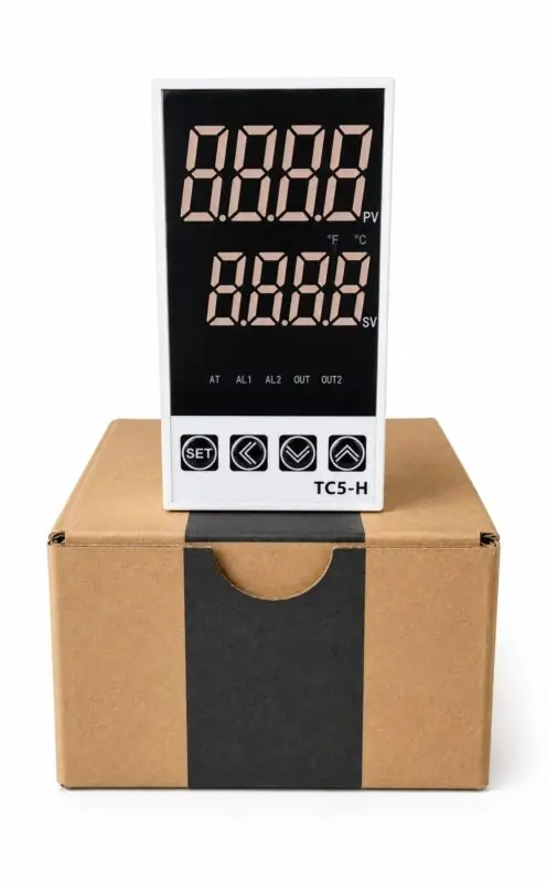 FES Temperature Controller TC5-H 48X96 Universal Input Large Display Relay + SSR