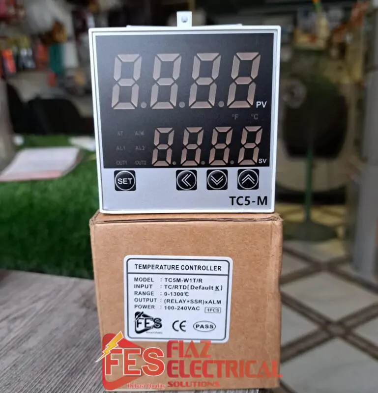 FES Temperature Controller TC5-M 72X72 Universal Input Large Display in Pakistan