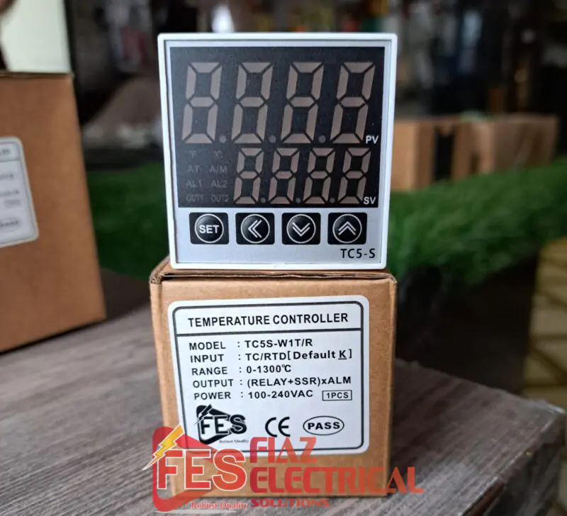 FES Temperature Controller TC5-S 48x48 Universal Input Large Display in Pakistan