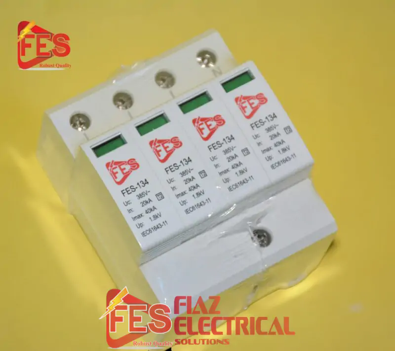Surge Protective Device SPD AC 3 Phase FES SPD Pakistan