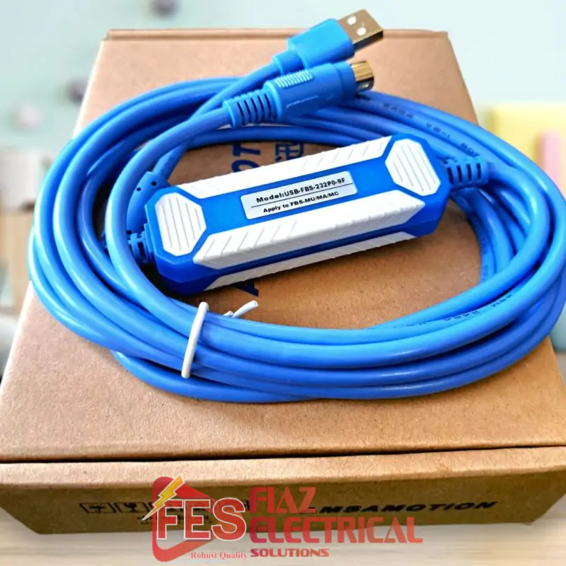 FATEK PLC Programming Cable USB-FBS-232P0-9F in Pakistan(Black)