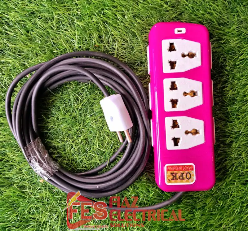 Extension Lead  9 Point 20Foot imported wire OPK in pakistan