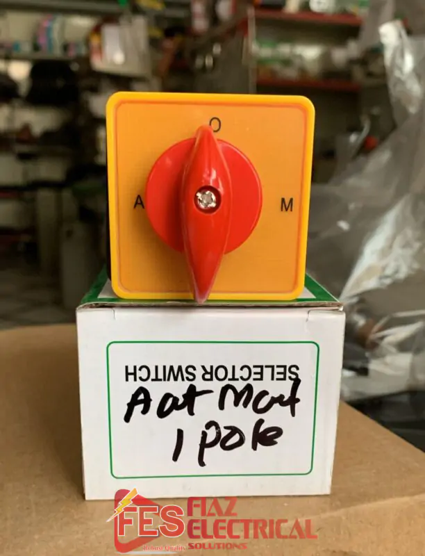 Auto Manual Selector A-O-M 1 Pole SA16-3-1 61551 16A salzer in pakistan