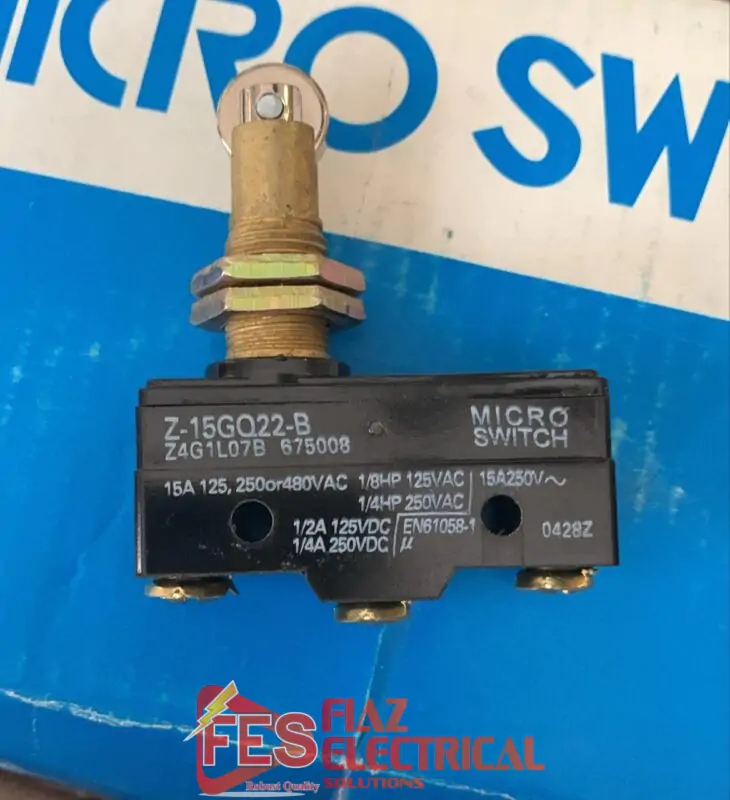 Micro Limit Switch Z-15GQ22-B in Pakistan