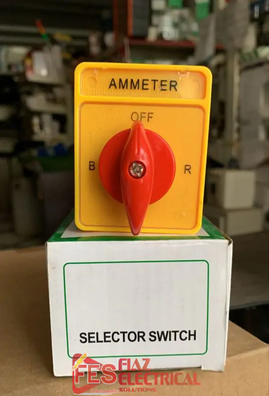 Ampere Selector Switch SA16-4-3 61325 BO3 16  salzer Amp in Pakistan