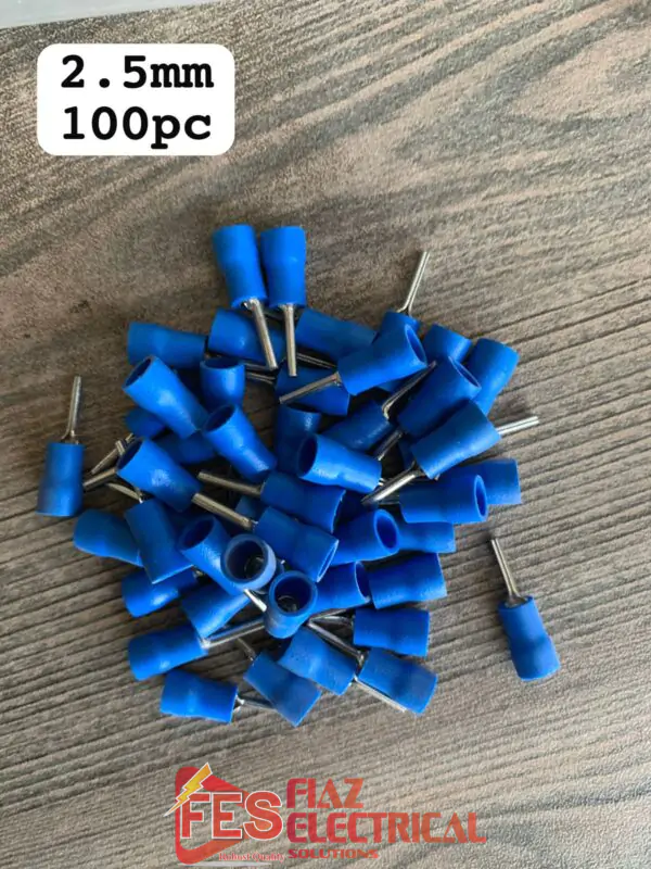 I-type Blue Insulated Thimble/ Cable Lug 2.5mm in Pakistan