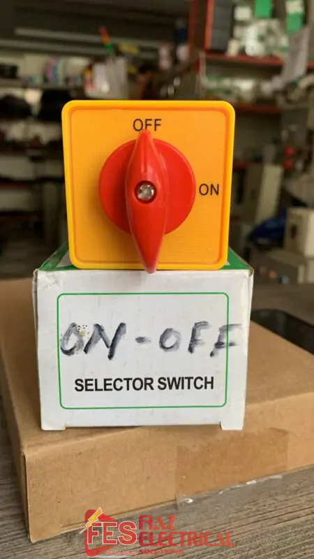 Rotary Changeover Selector Switch ON-OFF 3 Pole SA16-2-3 salzer in Pakistan