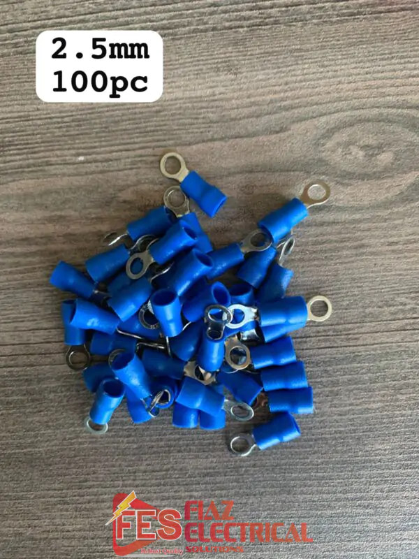 O-type Blue Insulated Thimble/ Cable Lug 2.5mm