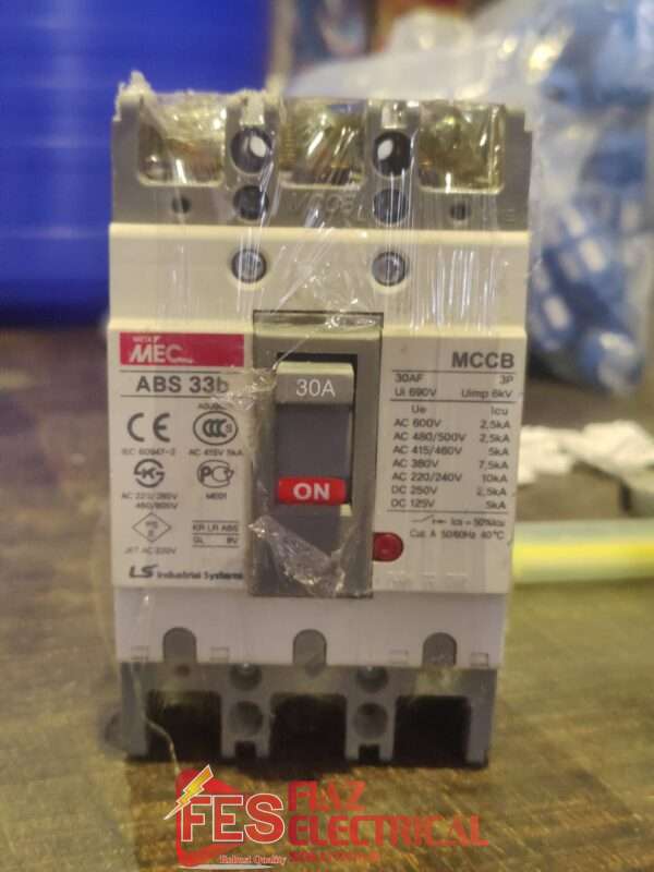 Lot Breaker MCCB 3 Pole 50/30/20Amp in Pakistan(Made in japan)