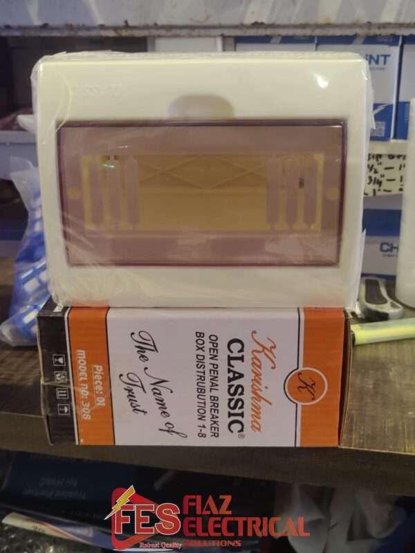 breaker box 8 way pvc plastic