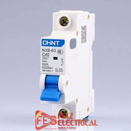 Chint Breaker MCB 1 Pole 6A/10A/16A/20A/32A/63A NXB-63 in Pakistan
