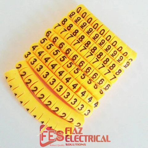 Numbering Tags for wire 4mm (0 to 9) 100pc each Beads