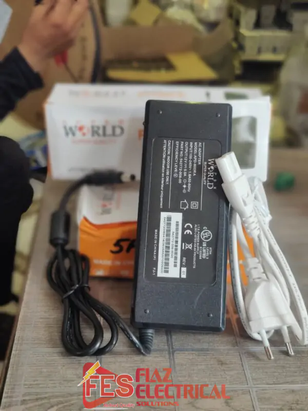 12V 5A Power Adapter With lead Superworld Super Quality APD-60DRA