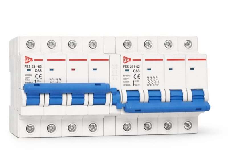 FES Manual Transfer Switch MTS 4 Pole 63A changeover in Pakistan