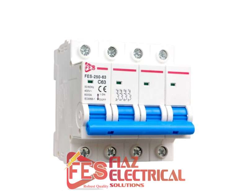 FES Breaker MCB 4 Pole 63A