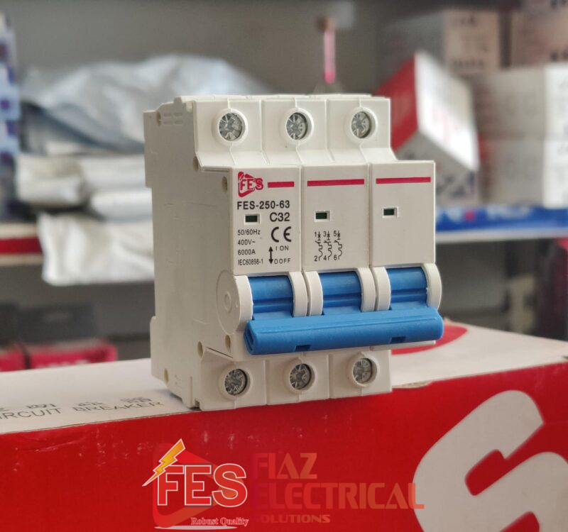 FES Breaker MCB 3 Pole 63A