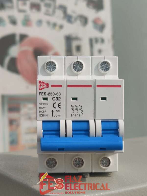 FES Breaker MCB 3 Pole 20A