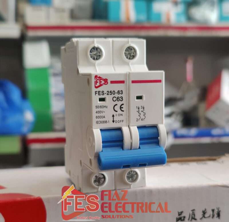 FES Breaker MCB 2 Pole 6A