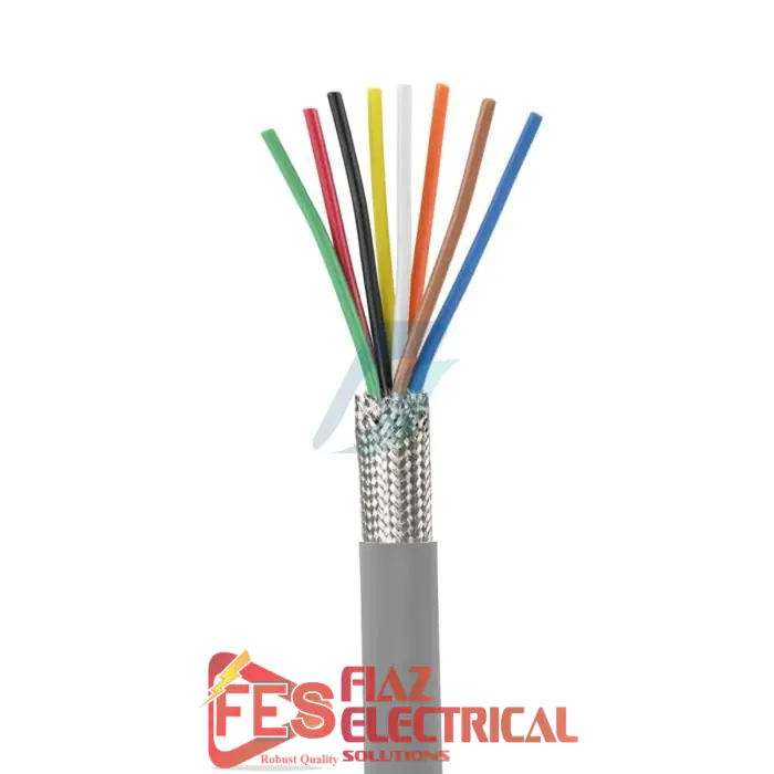 Cable 10 core Shielded Wire 0.5mm  per foot