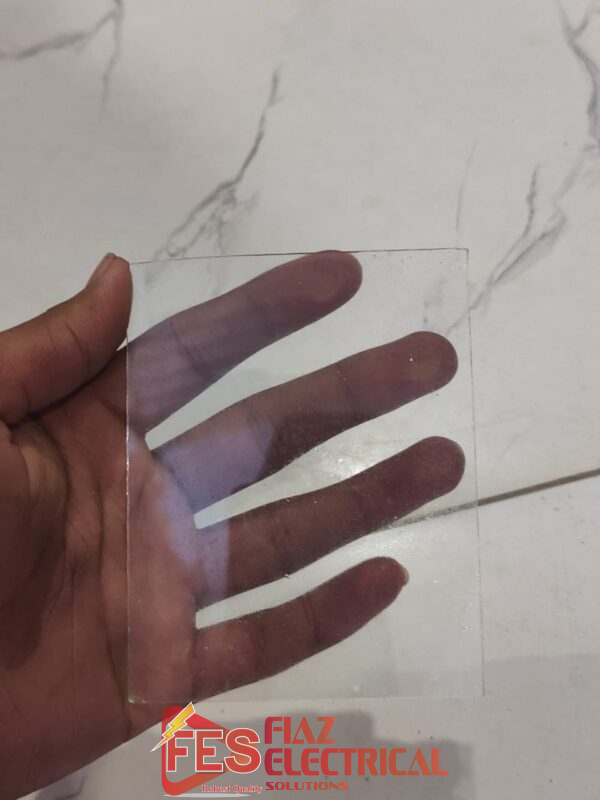 Welding White Glass Sheet Only