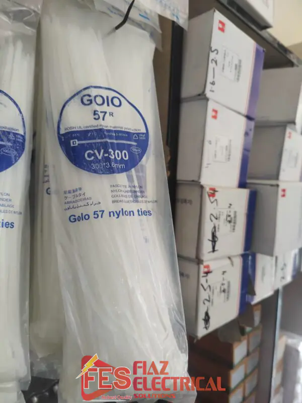 Cable tie 12" 300mm  white in Pakistan